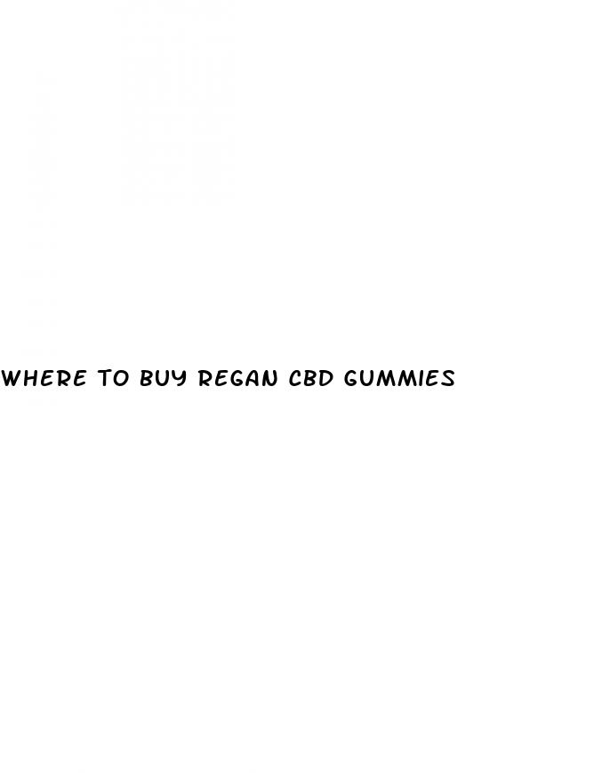 where to buy regan cbd gummies
