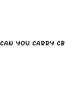 can you carry cbd gummies on airplane