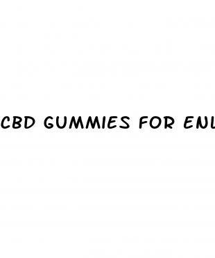 cbd gummies for enlarged prostate