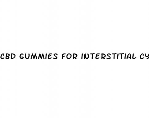 cbd gummies for interstitial cystitis