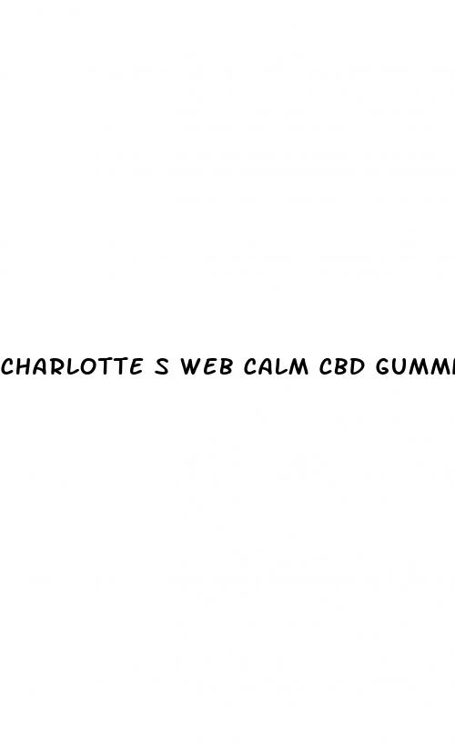charlotte s web calm cbd gummies