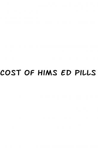 cost of hims ed pills