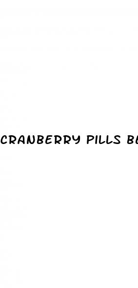 cranberry pills benefits female sexually