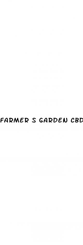 farmer s garden cbd gummies