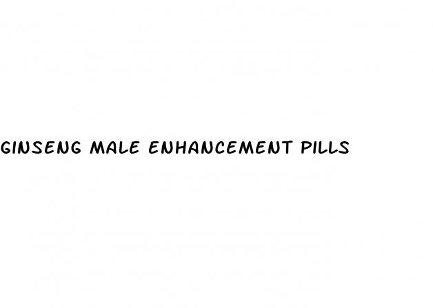 ginseng male enhancement pills