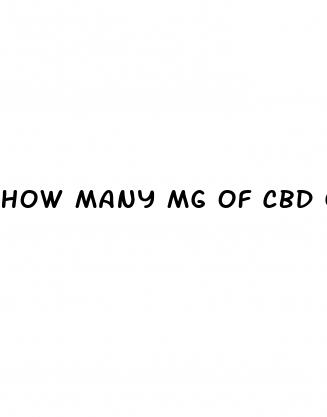 how many mg of cbd gummies to sleep