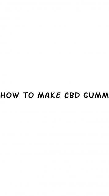 how to make cbd gummies from jello