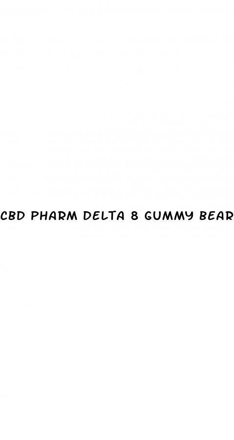 cbd pharm delta 8 gummy bears