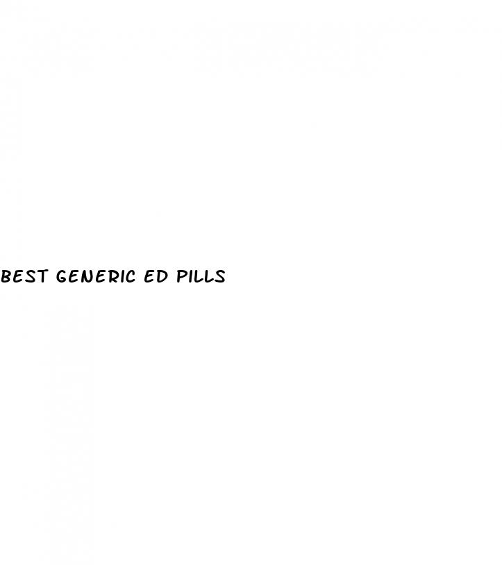 best generic ed pills