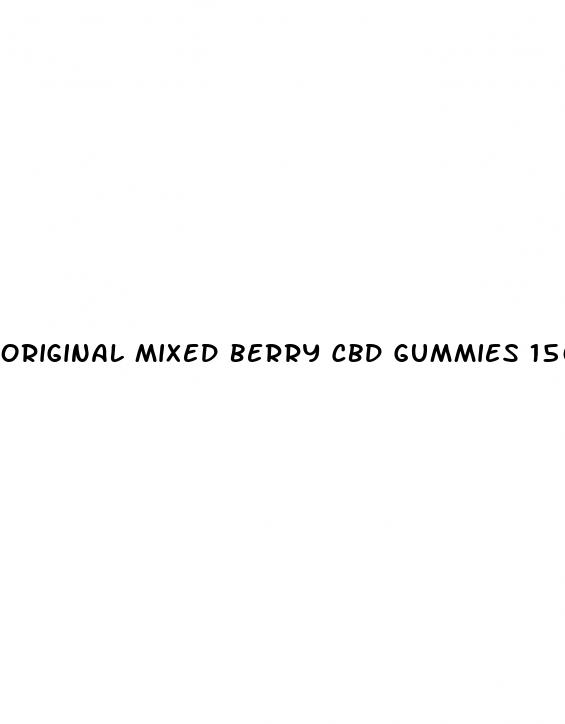 original mixed berry cbd gummies 1500mg