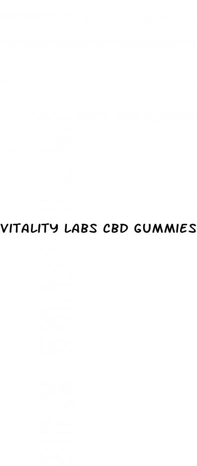 vitality labs cbd gummies
