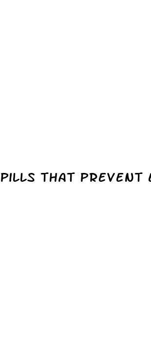 pills that prevent erection