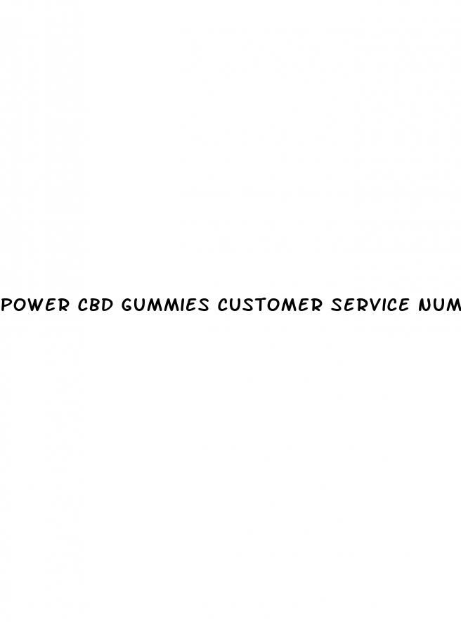 power cbd gummies customer service number