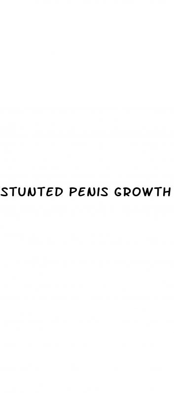 stunted penis growth