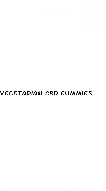 vegetarian cbd gummies