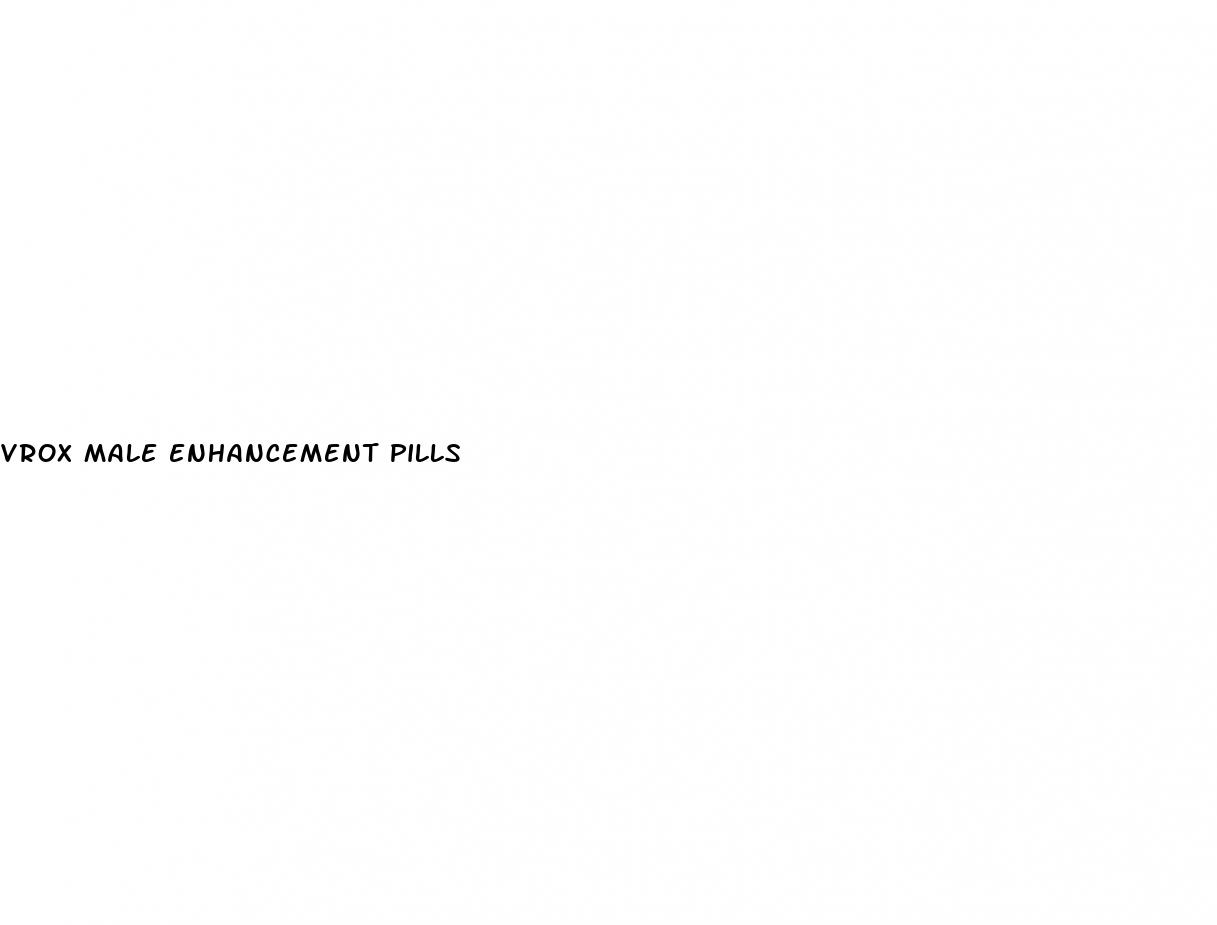 vrox male enhancement pills
