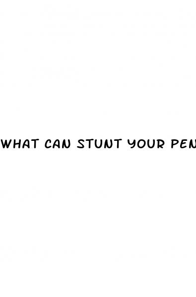 what can stunt your penis growth