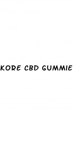 kore cbd gummies
