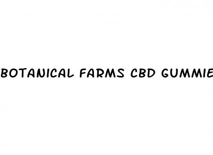 botanical farms cbd gummies 300 mg