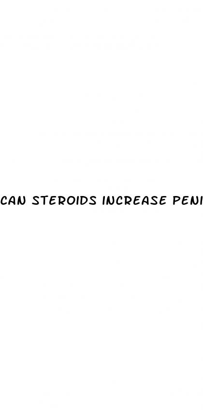 can steroids increase penis size