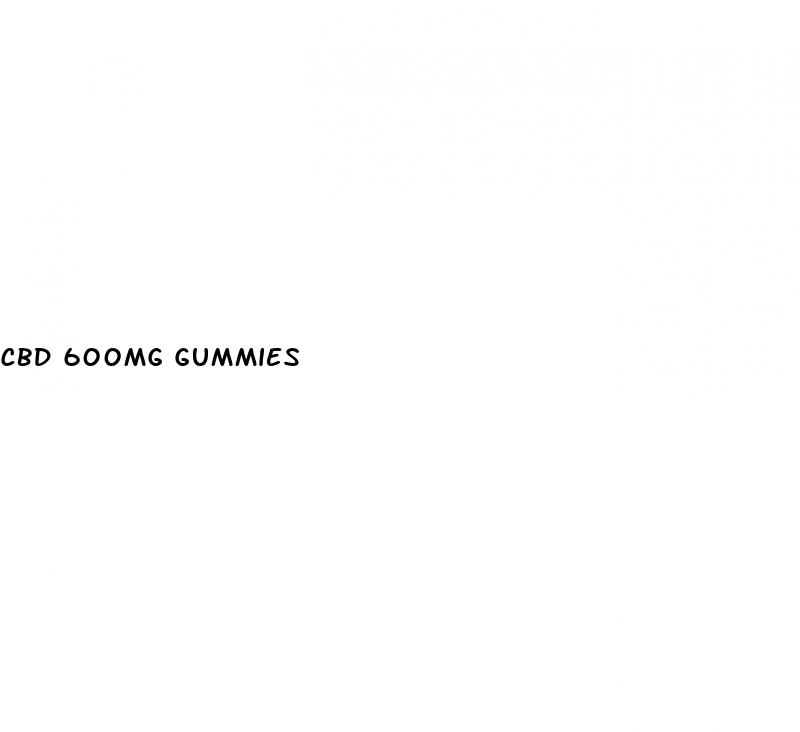 cbd 600mg gummies