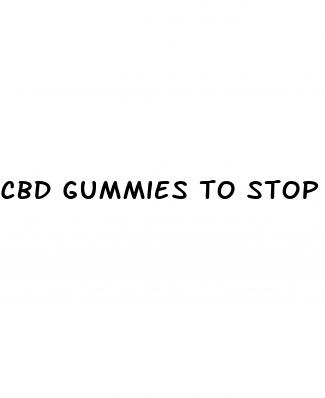 cbd gummies to stop drinking alcohol