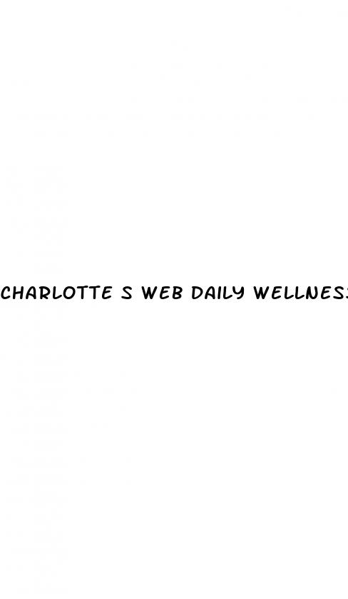 charlotte s web daily wellness cbd gummies