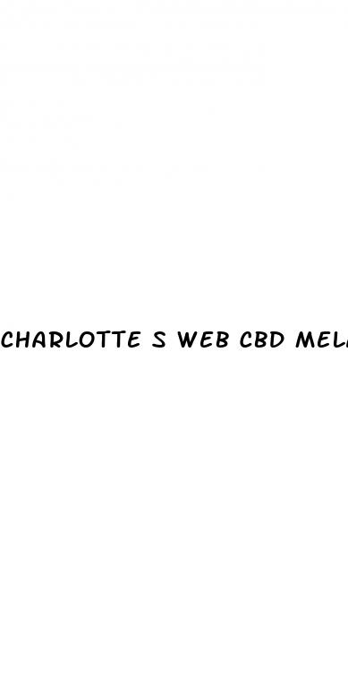 charlotte s web cbd melatonin gummies