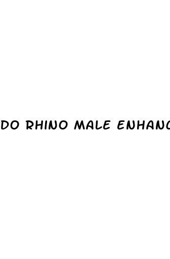 do rhino male enhancement pills work