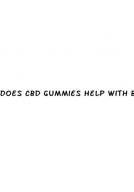 does cbd gummies help with blood pressure