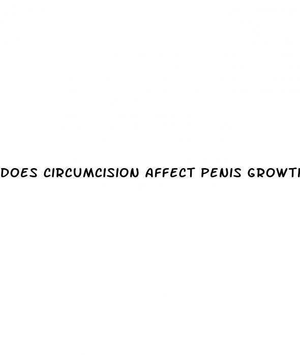 does circumcision affect penis growth