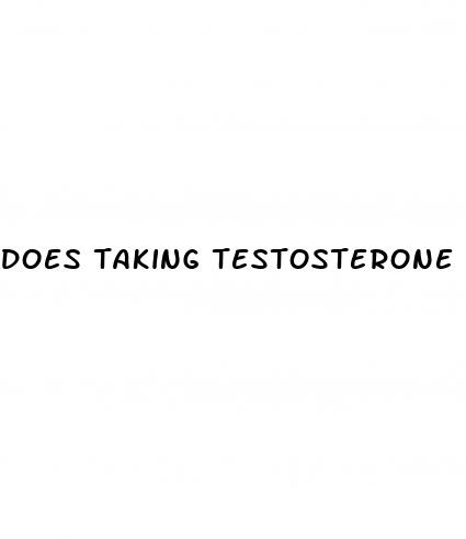 does taking testosterone increase penis size