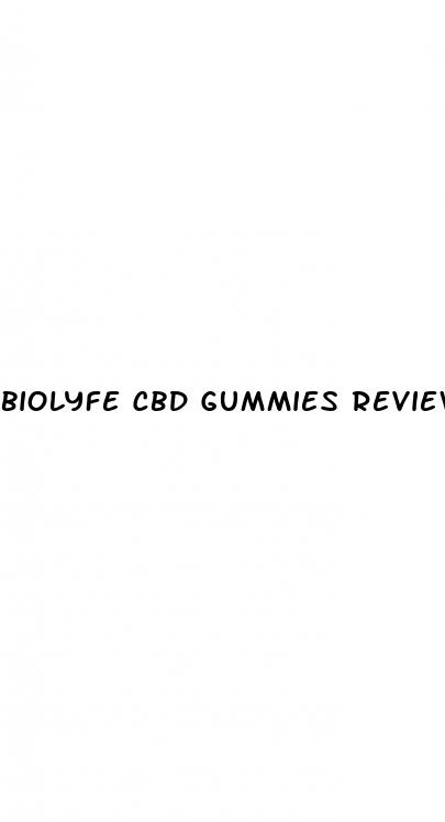 biolyfe cbd gummies reviews