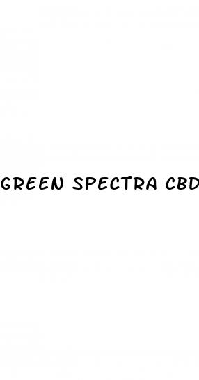 green spectra cbd me gummies