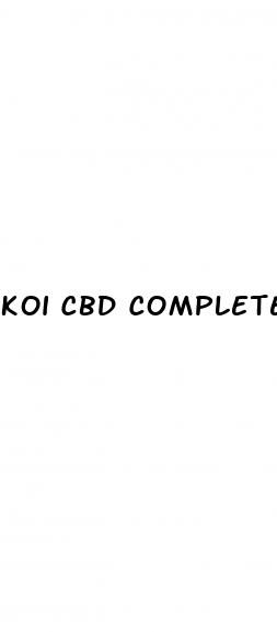 koi cbd complete gummies