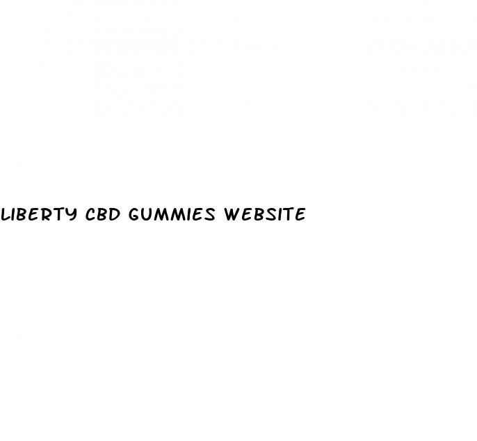 liberty cbd gummies website