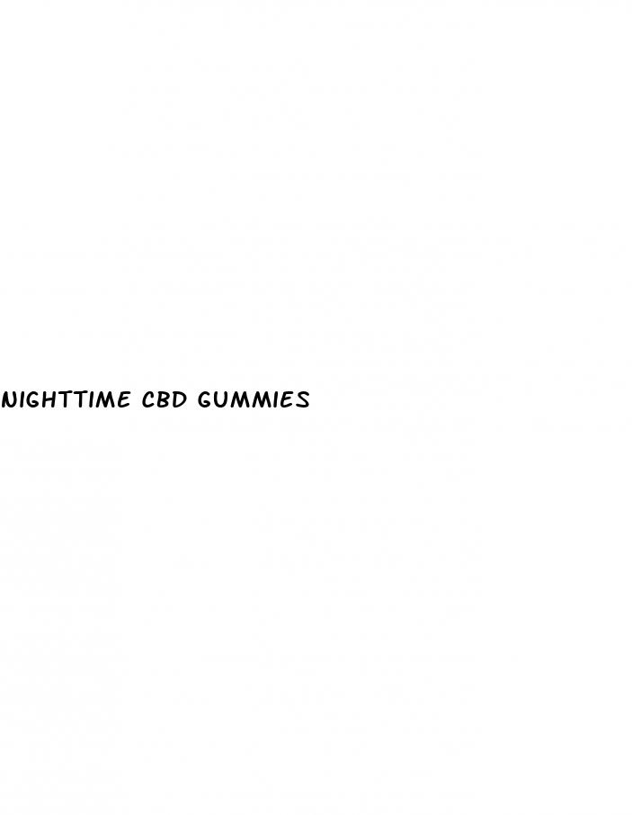 nighttime cbd gummies