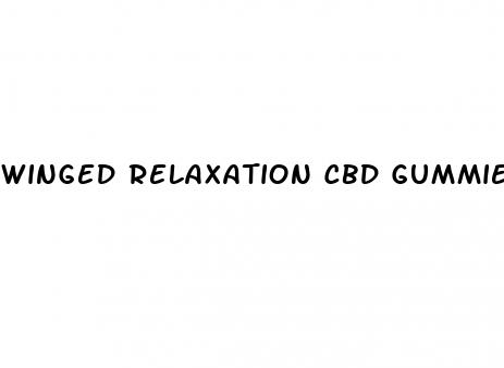 winged relaxation cbd gummies review