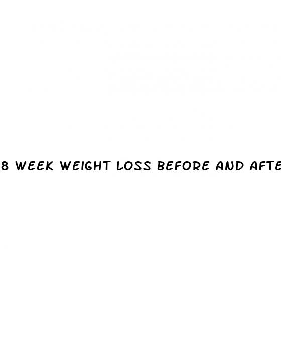 8 week weight loss before and after mounjaro