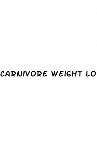 carnivore weight loss