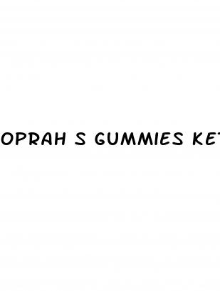 oprah s gummies keto