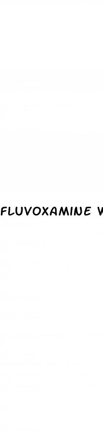fluvoxamine weight loss