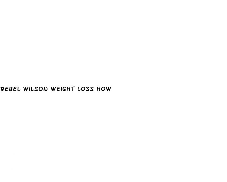 rebel wilson weight loss how