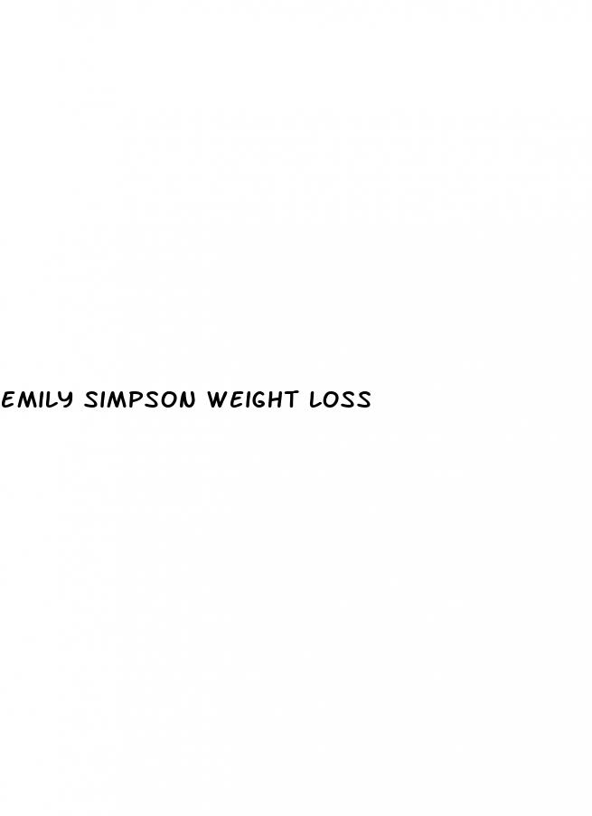 emily simpson weight loss