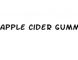 apple cider gummues