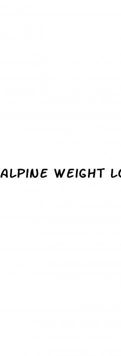 alpine weight loss hack