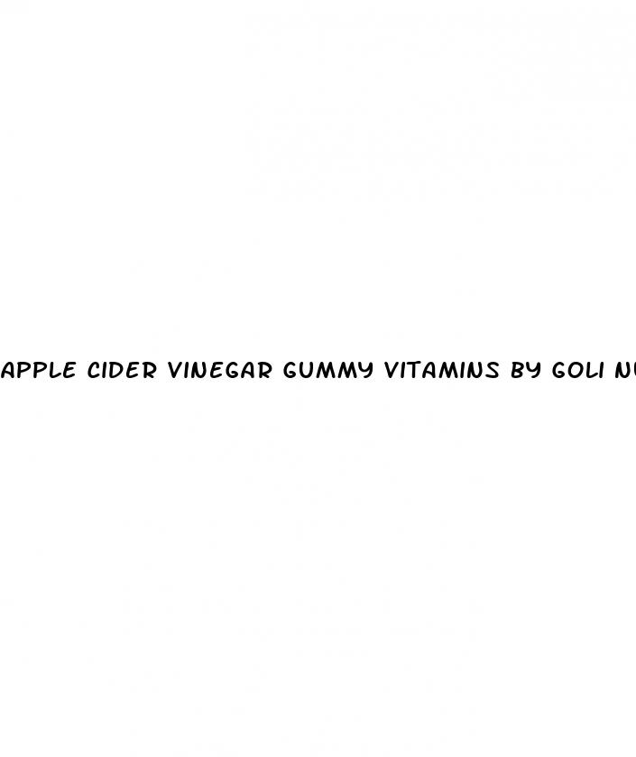 apple cider vinegar gummy vitamins by goli nutrition stores