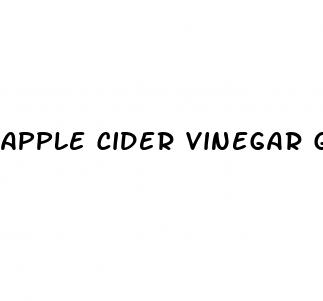 apple cider vinegar gummies yeast infection