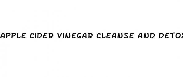 apple cider vinegar cleanse and detox gummies