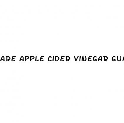 are apple cider vinegar gummies safe while breastfeeding